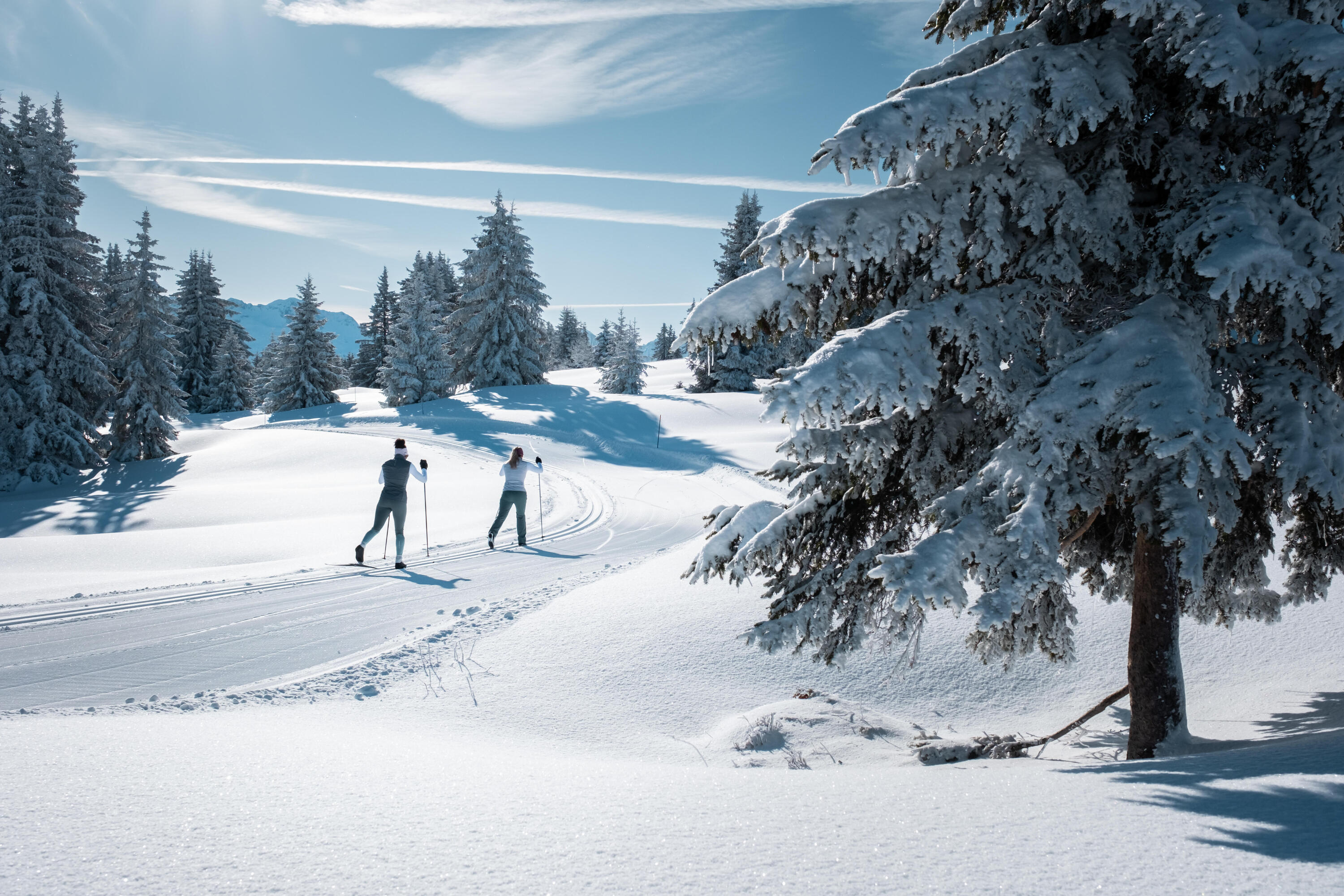 CLASSIC CROSSCOUNTRY SKI SKINS 150 + Bindings INOVIK Decathlon