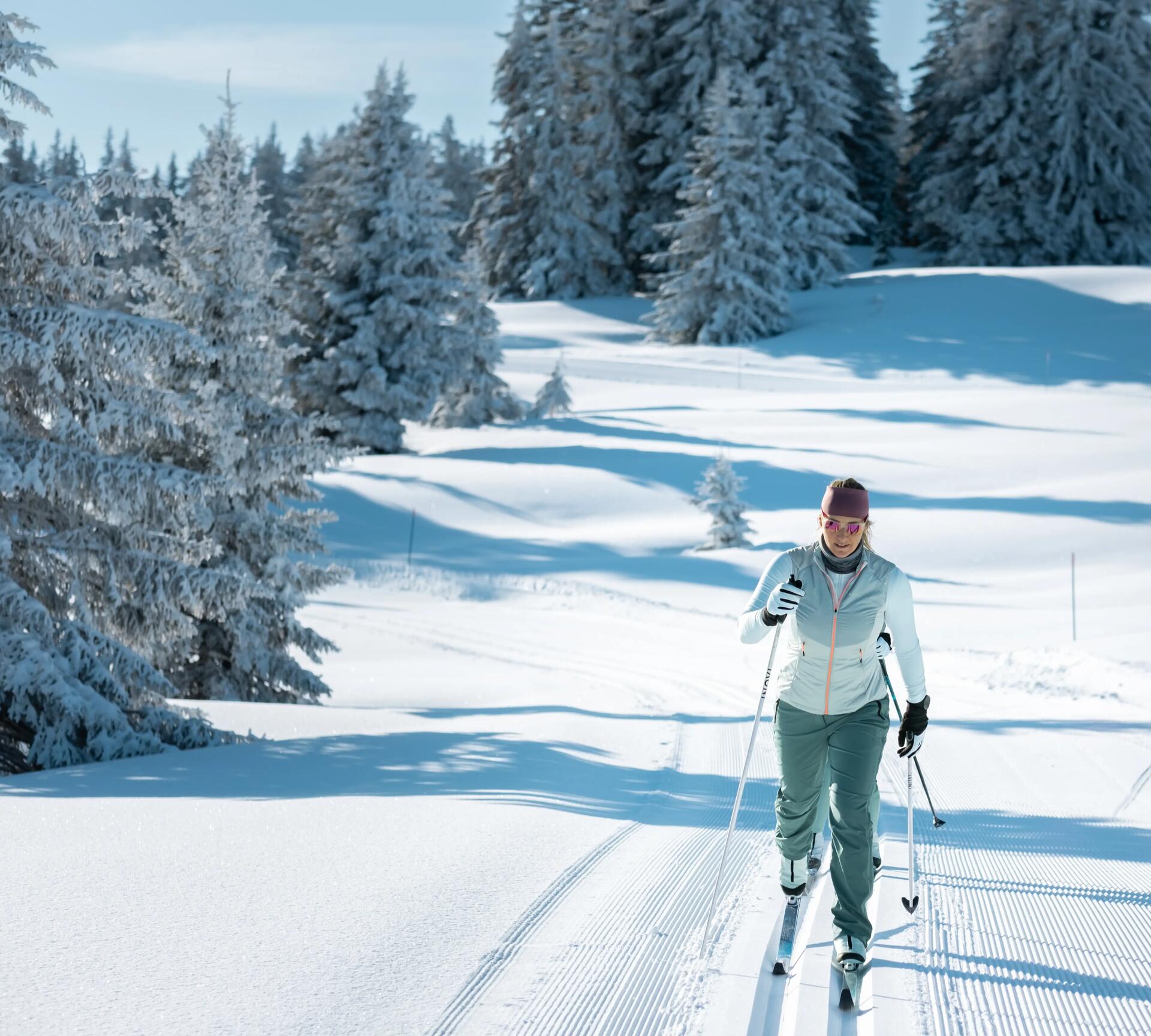 Klassischer Langlauf eignet sich perfekt auch für Kinder
