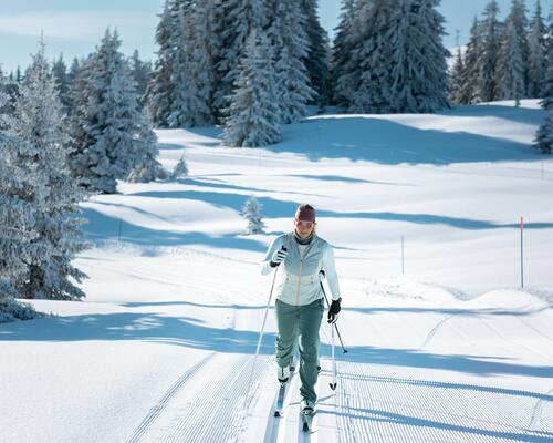 les bienfaits du ski de fond