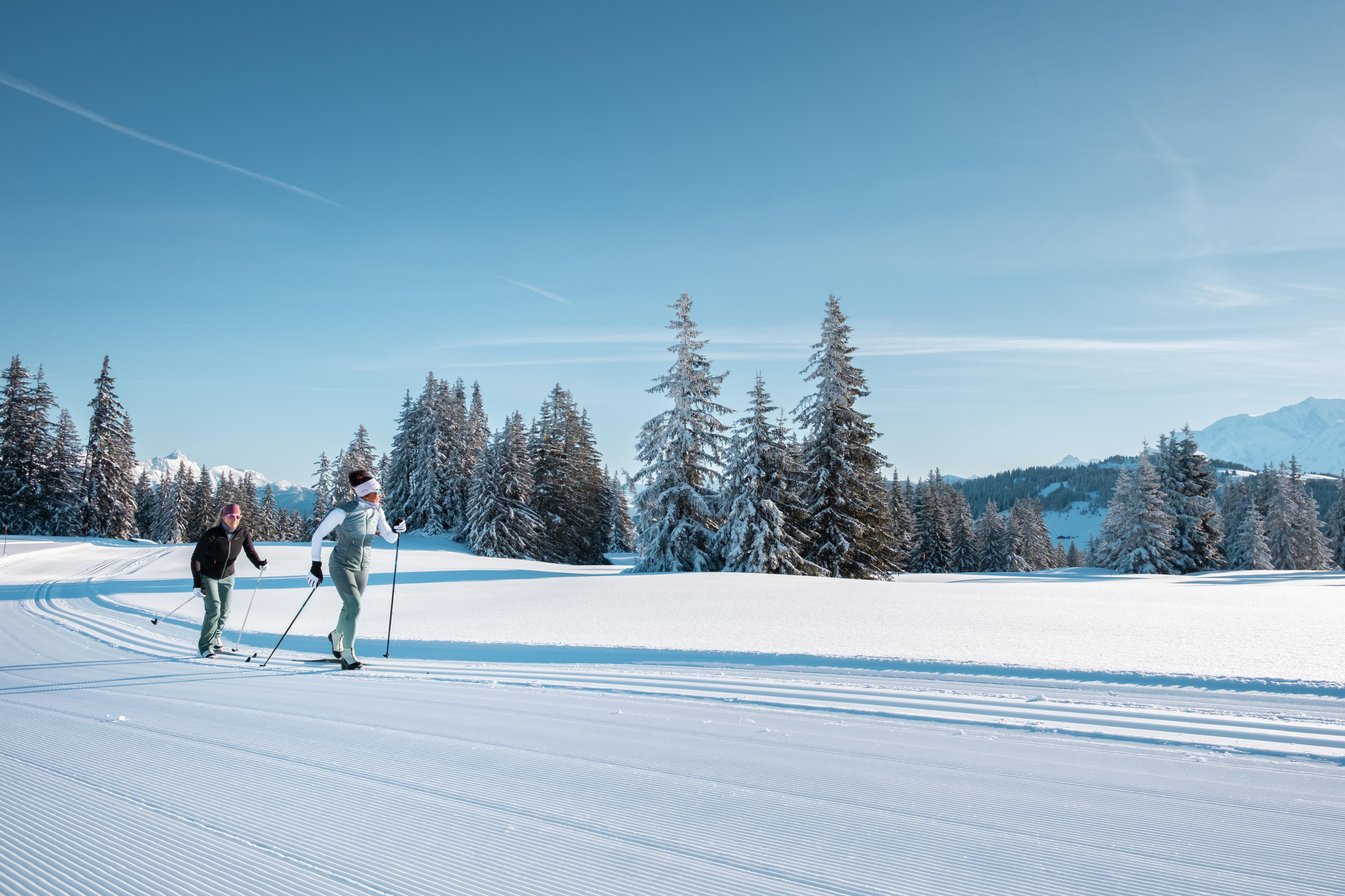 Classic Cross-Country Skis with Skins - 150 - INOVIK