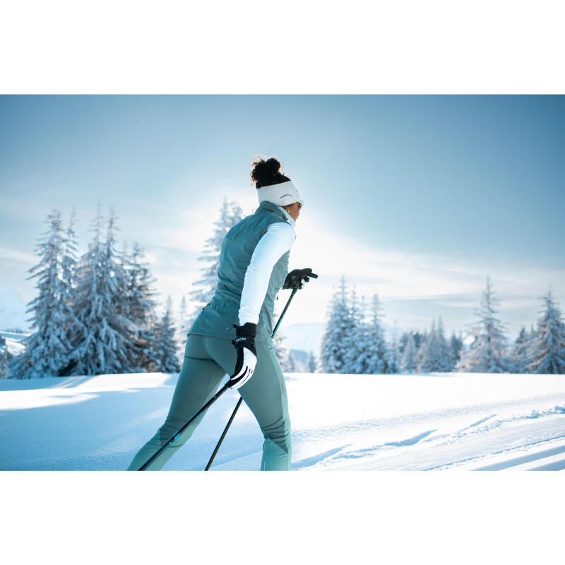 GANTS DE SKI DE FOND CHAUD - 100 ADULTE