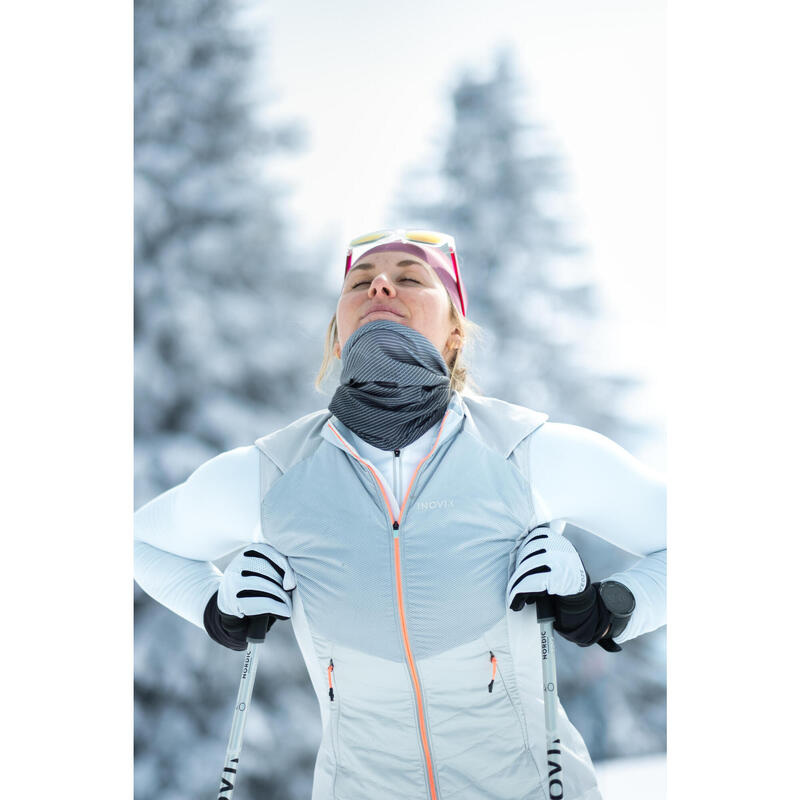 GILET DE SKI DE FOND 500 FEMME - BLANC