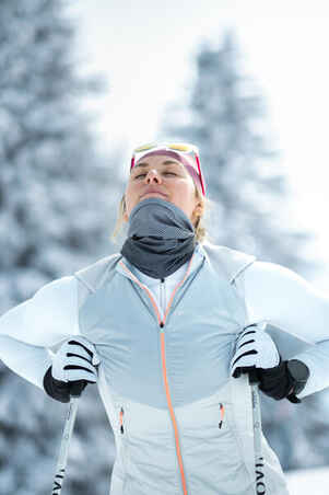 Women's Cross-Country Skiing Sleeveless Jacket XC S 500 - White