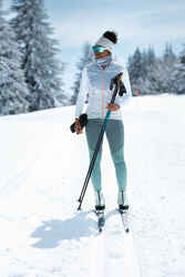 Women's Cross-Country Skiing Sleeveless Jacket XC S 500 - White