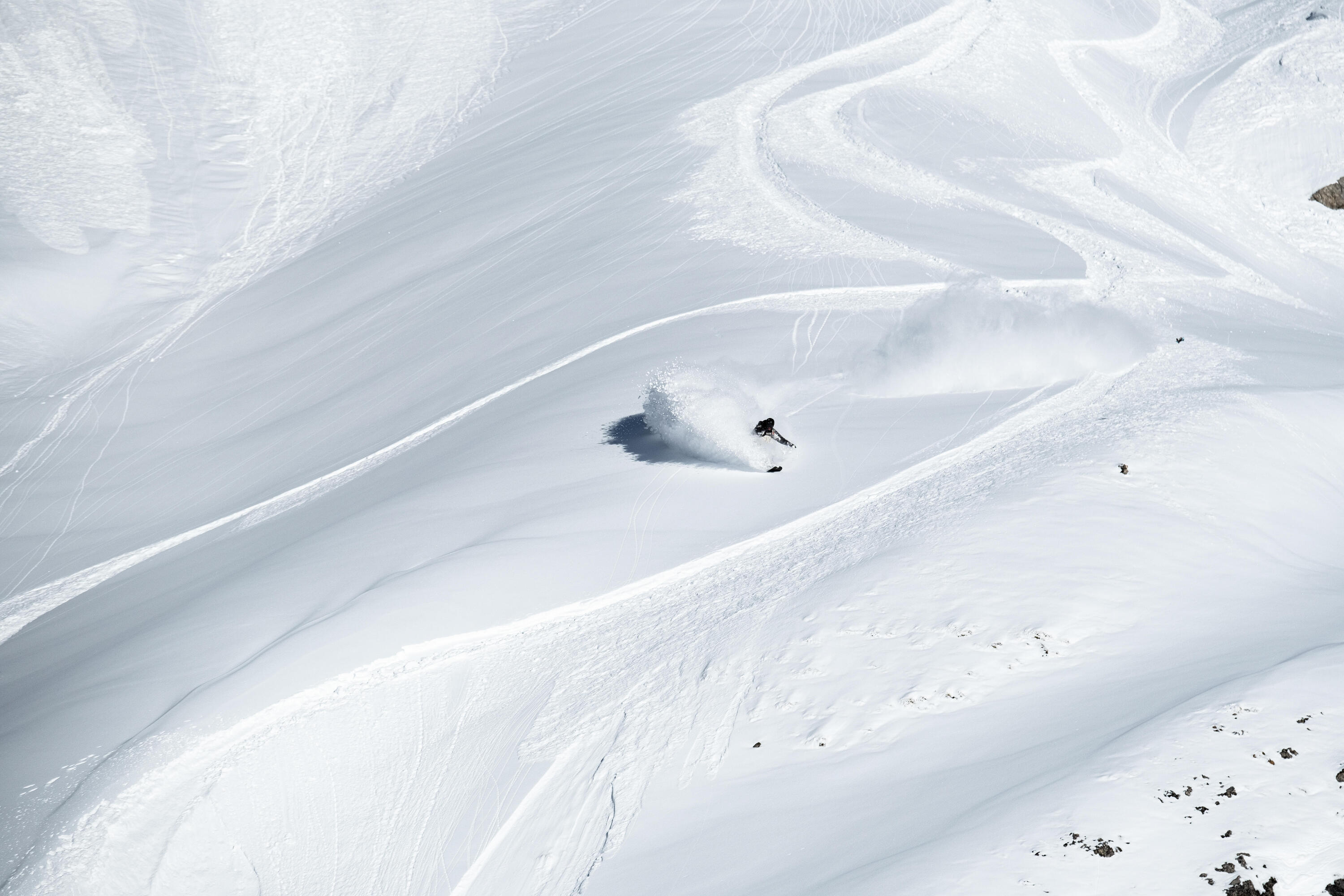 Planche de snowboard allmountain / poudreuse homme et femme - landscape bois 16/18