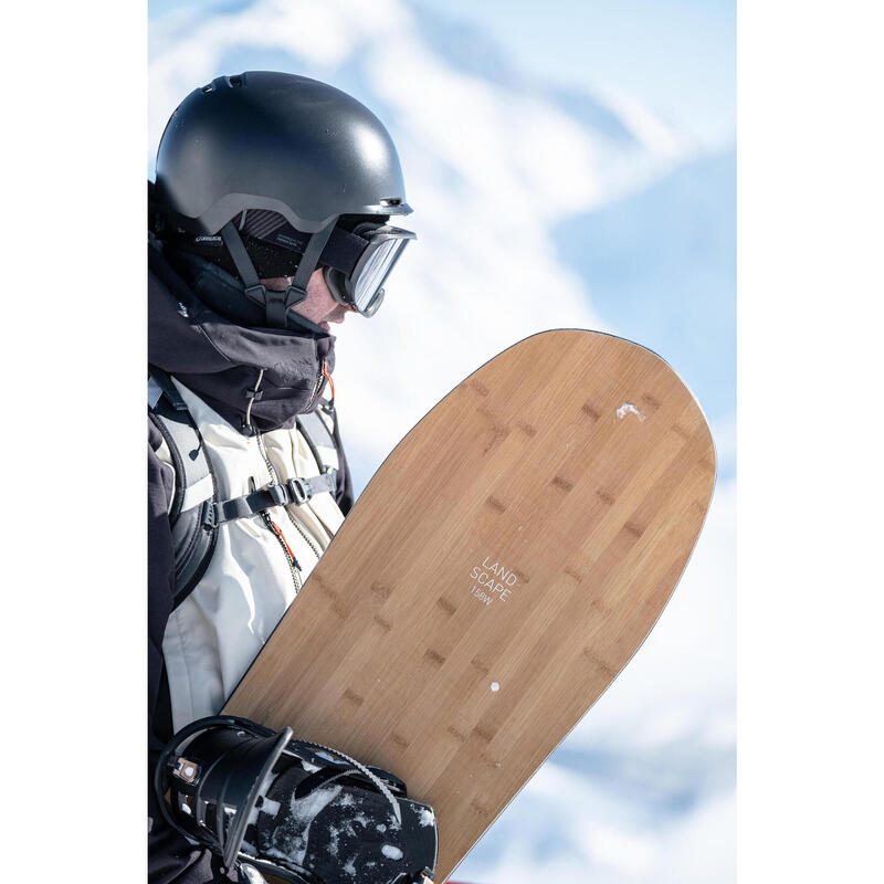 Snowboard all mountain uomo e donna LANDSCAPE tinta legno