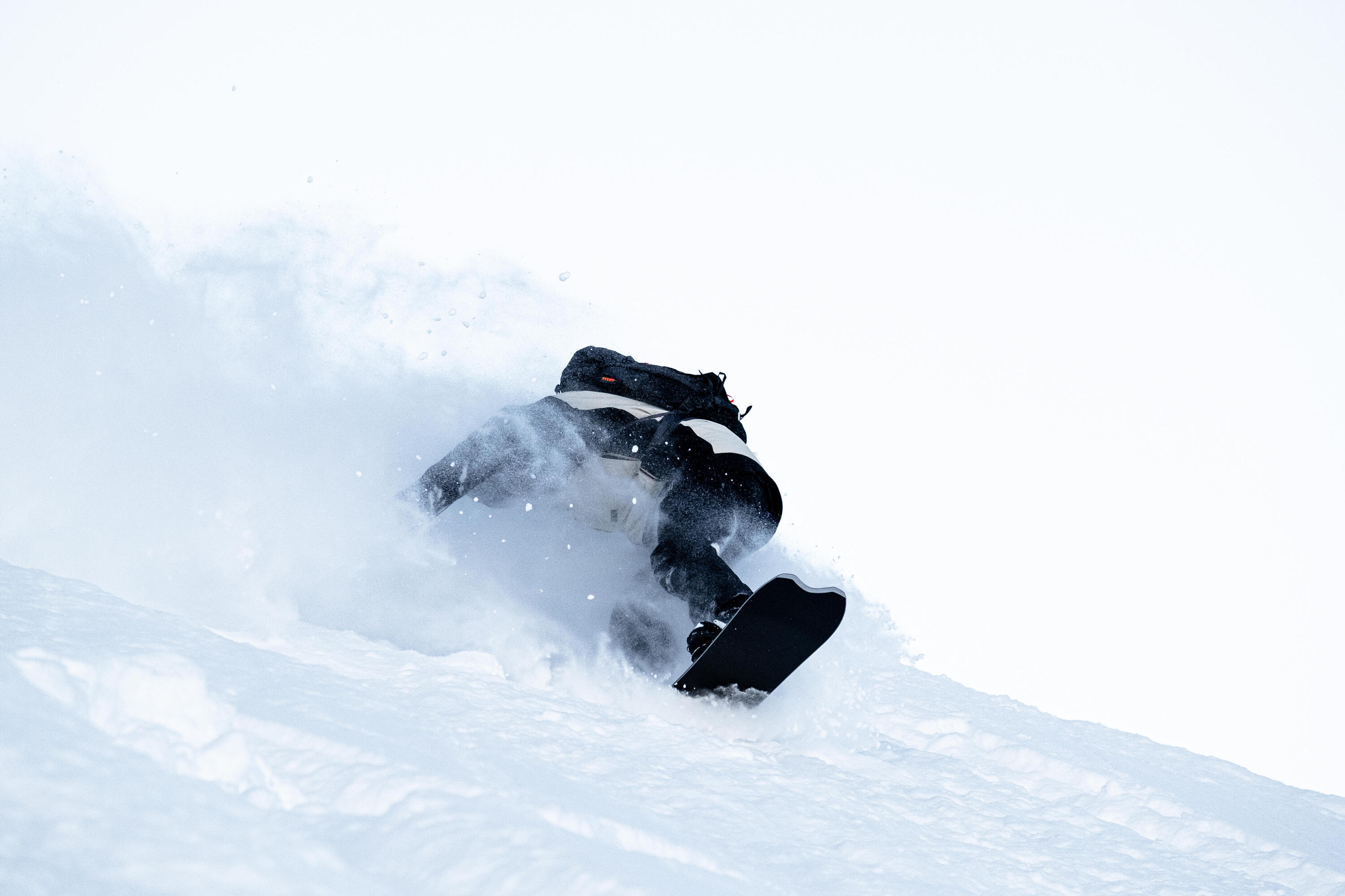 Planche de snowboard allmountain / poudreuse homme et femme - landscape bois 9/18