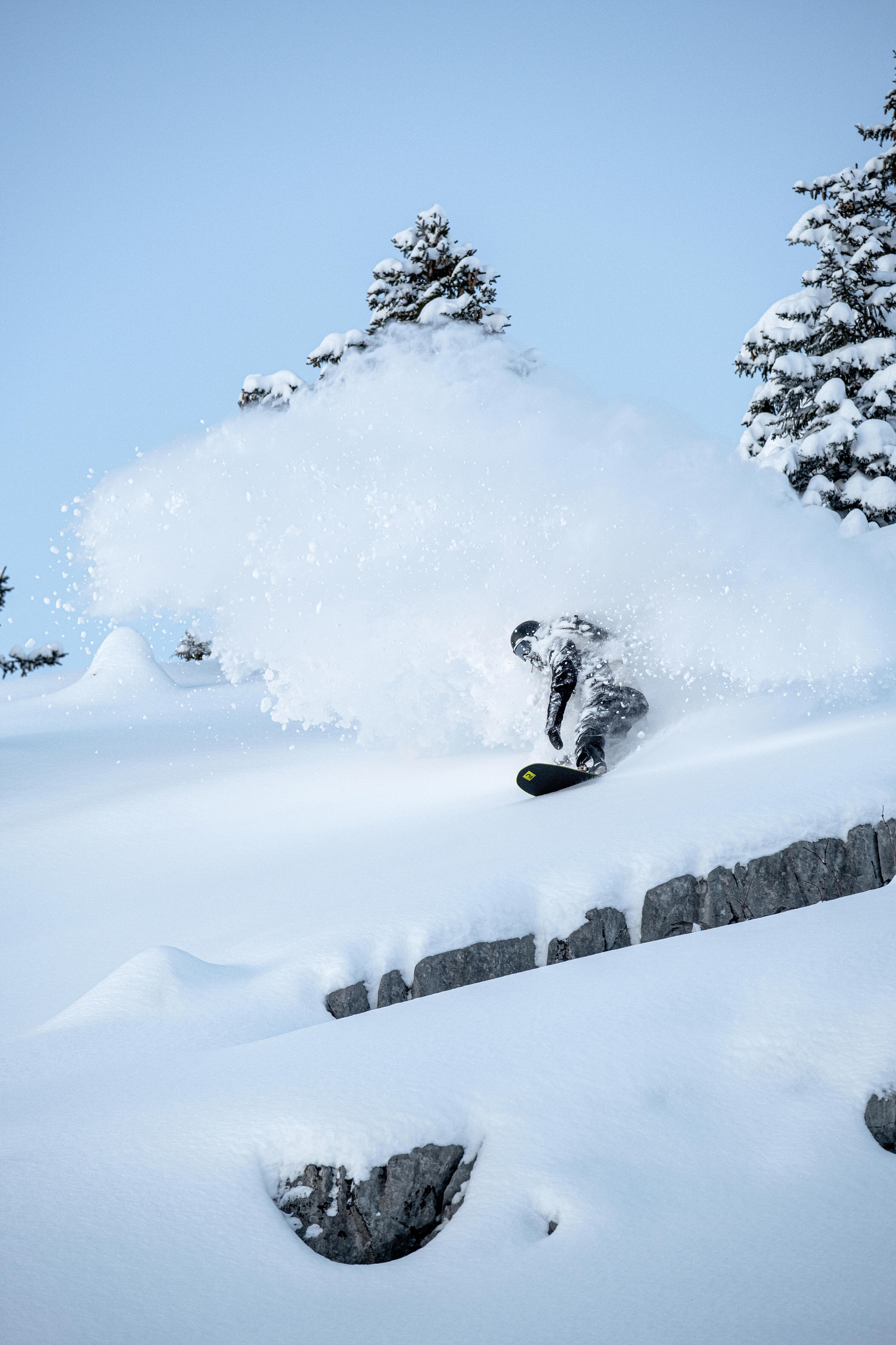 Planche de snowboard allmountain / poudreuse homme et femme - landscape bois 6/18