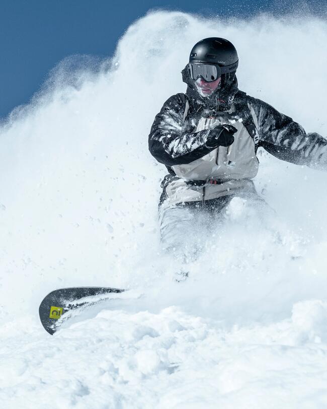 Chaqueta Snowboard Ultraresistente -  SNB 900 UP Beige
