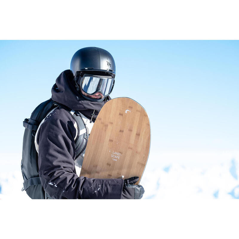 SKIHELM VOOR FREESTYLE VOLWASSENEN FS 500 ZWART