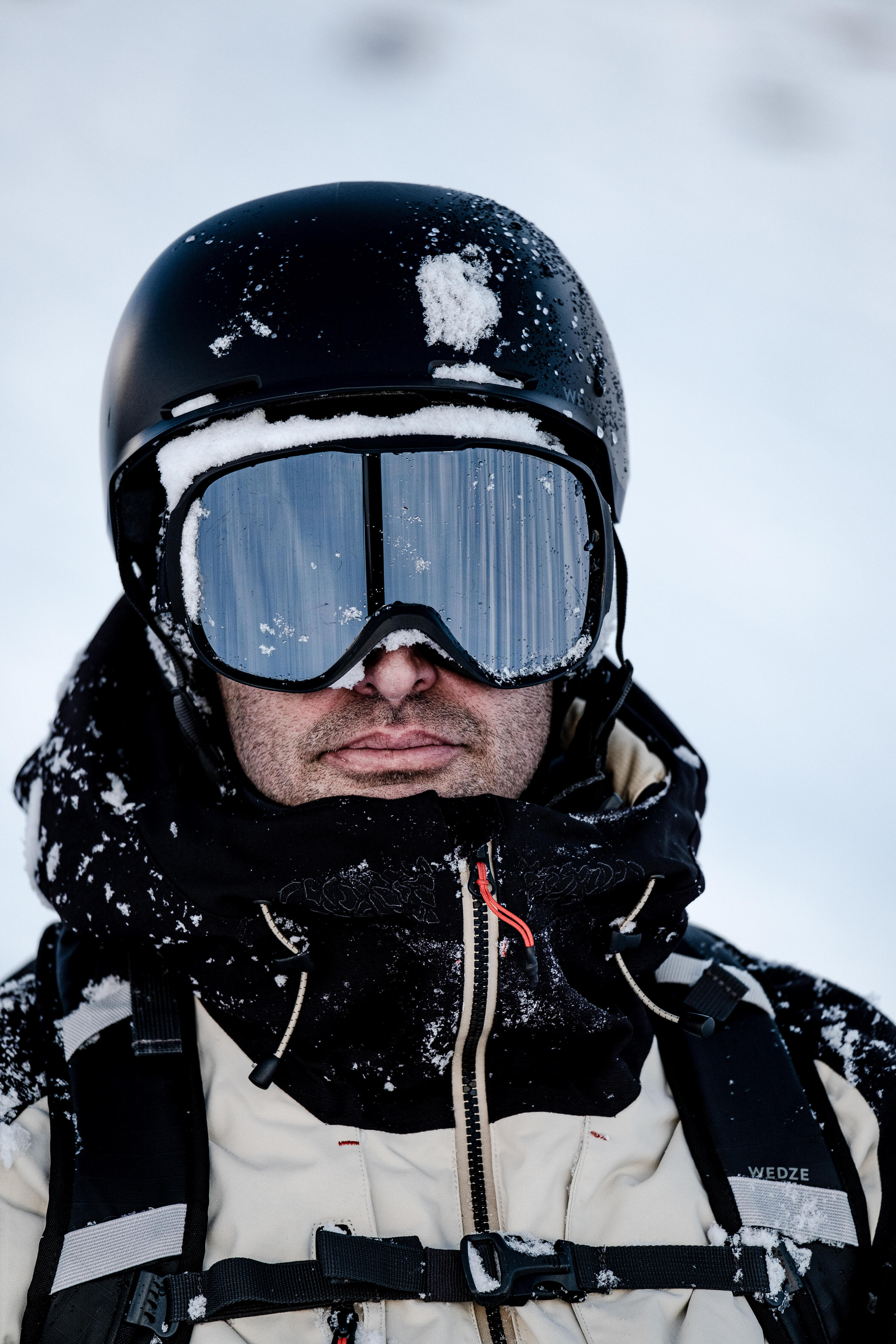 Adult freestyle ski helmet FS 500 - black  2/9