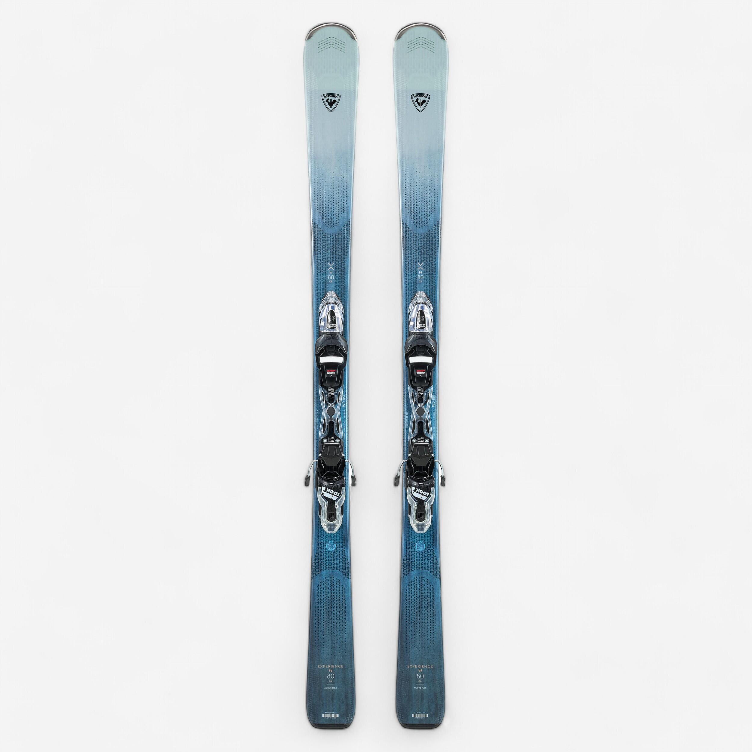 ROSSIGNOL Ski Alpin Femme Avec Fixations - Rossignol Experience 80 W