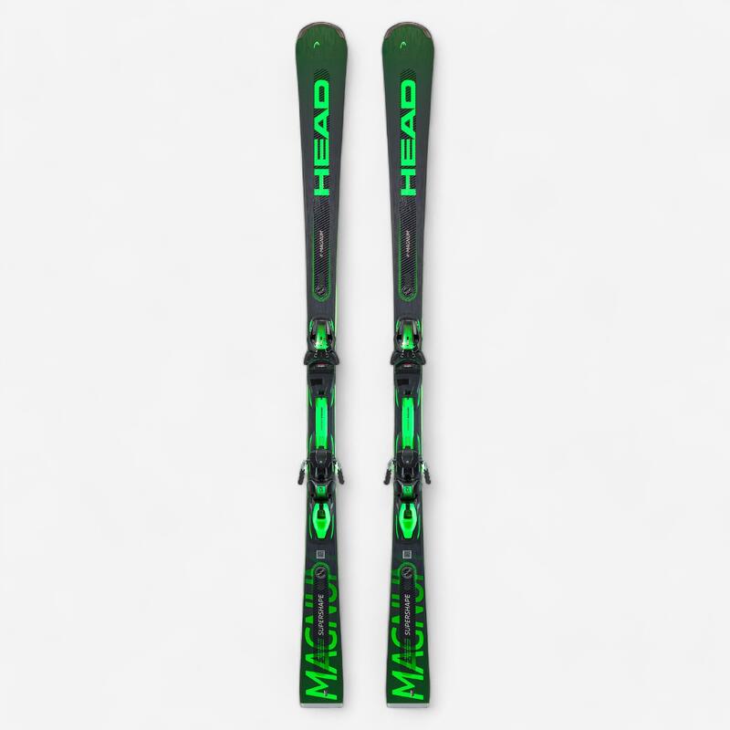 SKI ALPIN HOMME AVEC FIXATIONS - HEAD SUPER SHAPE MAGNUM