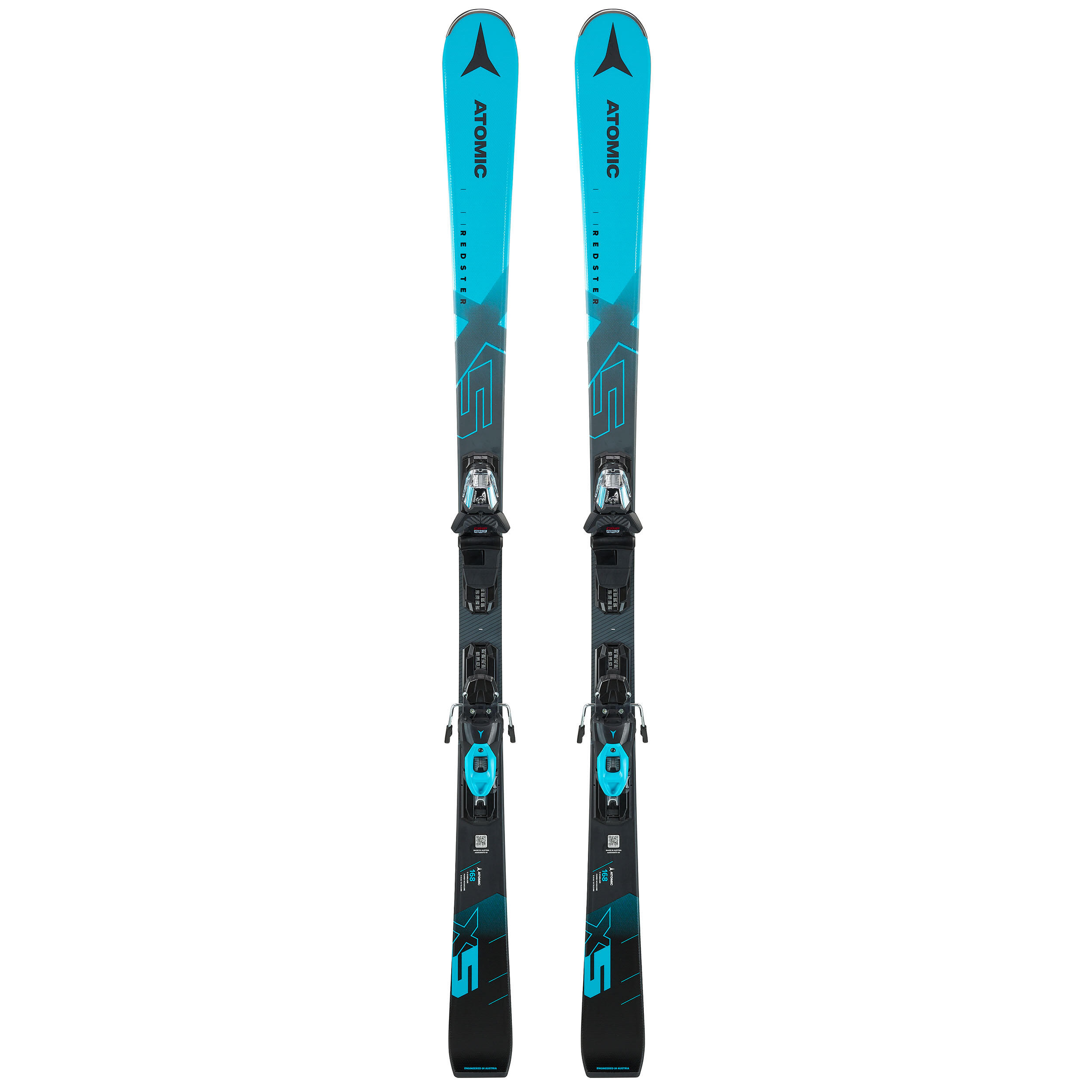 ATOMIC Zjazdové lyže Redster X 5 s viazaním čierno-modré 161 cm 2023