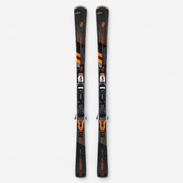 SKI ALPIN AVEC FIXATIONS - ROSSIGNOL FORZA 128 40° - NOIR ORANGE