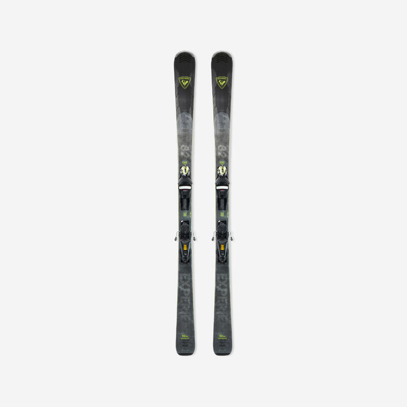 Ski Allmountain mit Bindung Piste - Rossignol Experience 82 basaltfarben