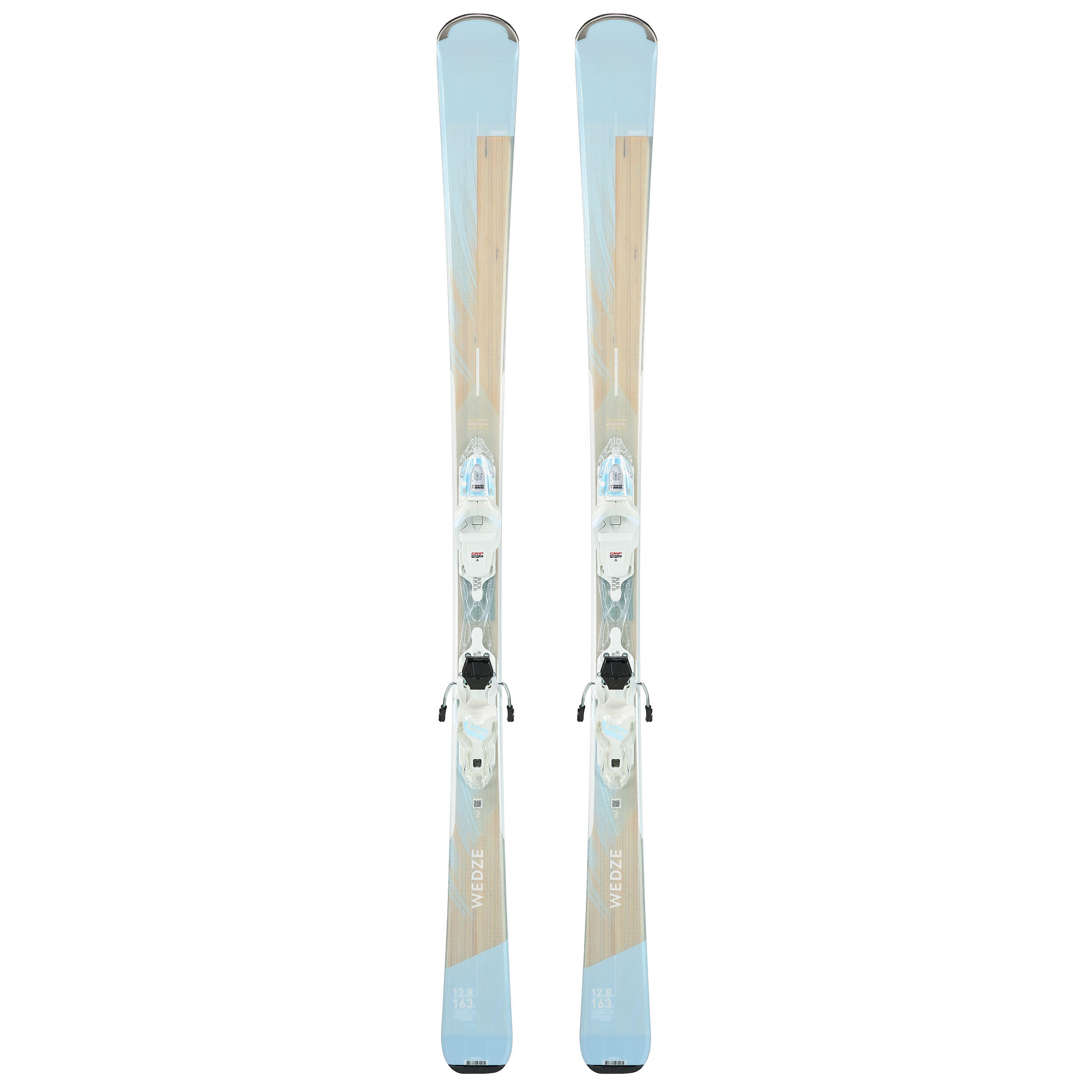Women’s Downhill Skis with Bindings – Boost 500 - WEDZE