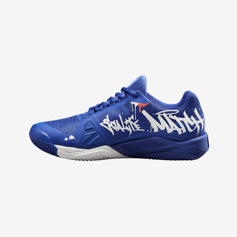 Pánské tenisové boty na antuku Wilson Ruah Pro 4.0 modré Edition Paris