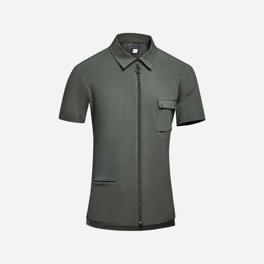 
      Gravel unisex cycling short-sleeved shirt, for travel and bikepacking
  