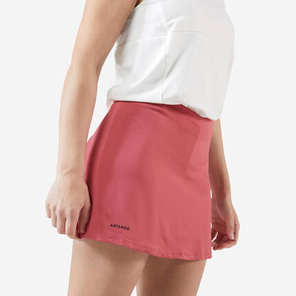 Jupe tennis dry femme - Essentiel 100 blanc
