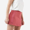 Jupe tennis dry femme - Essentiel 100 rose