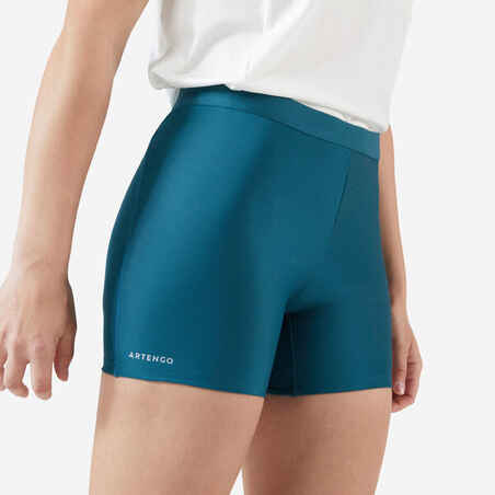 Kratke hlače za tenis Dry 900 Quick-Dry ženske tirkizne