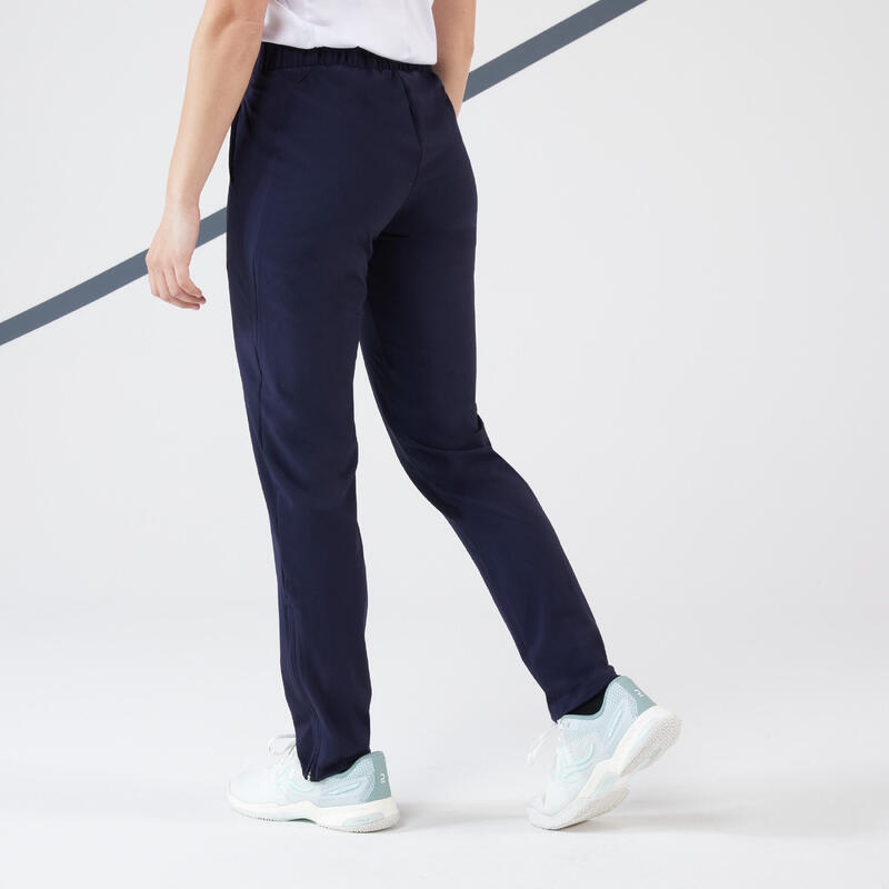 Pantalon Tenis Light 500 Bleumarin Damă 