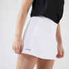 Suknja za tenis Essential 100 Quick-Dry ženska bijela