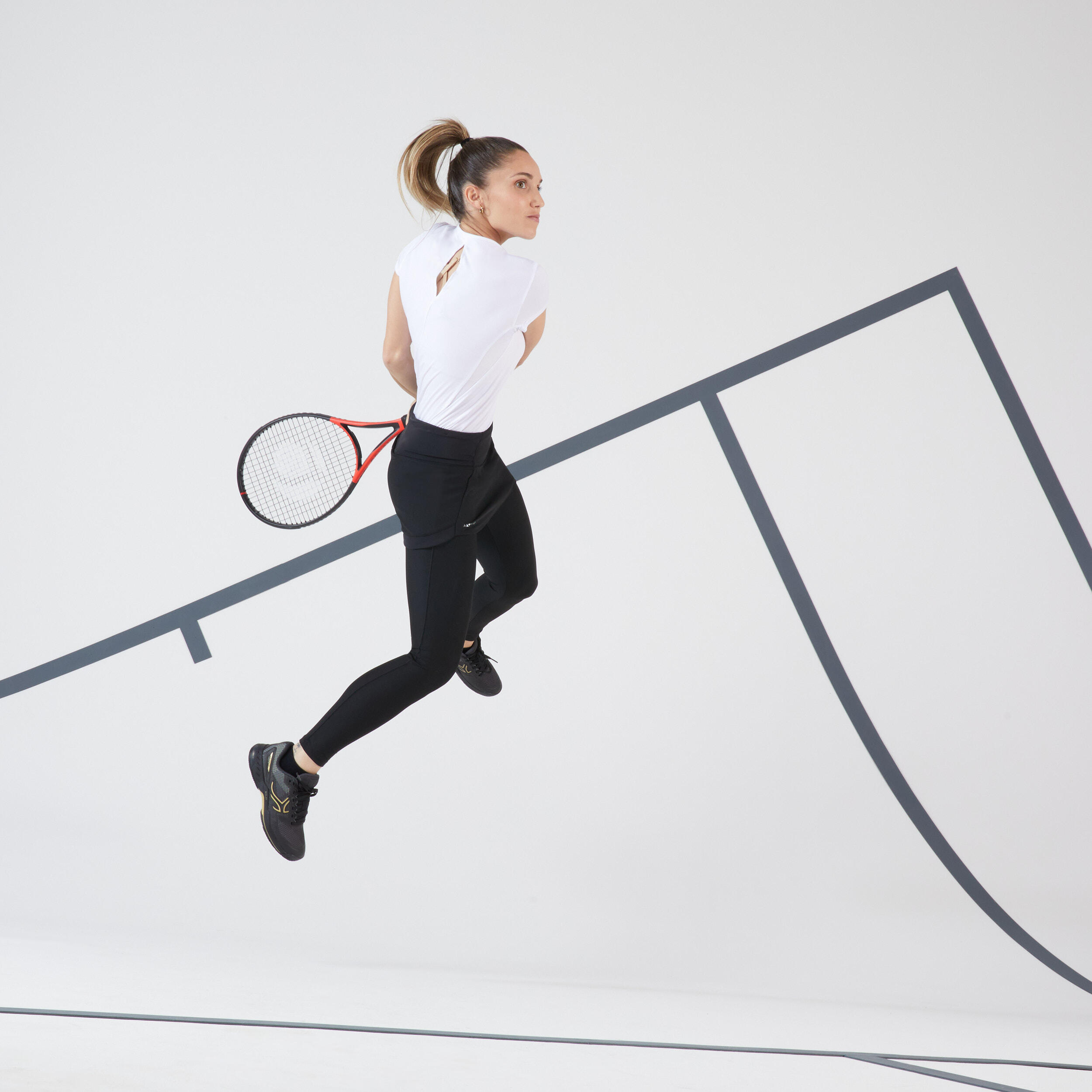 Jupe tennis avec legging hotsell