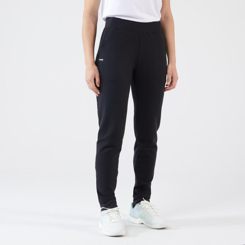 Pantalon tennis dry soft femme - Dry 900 noir