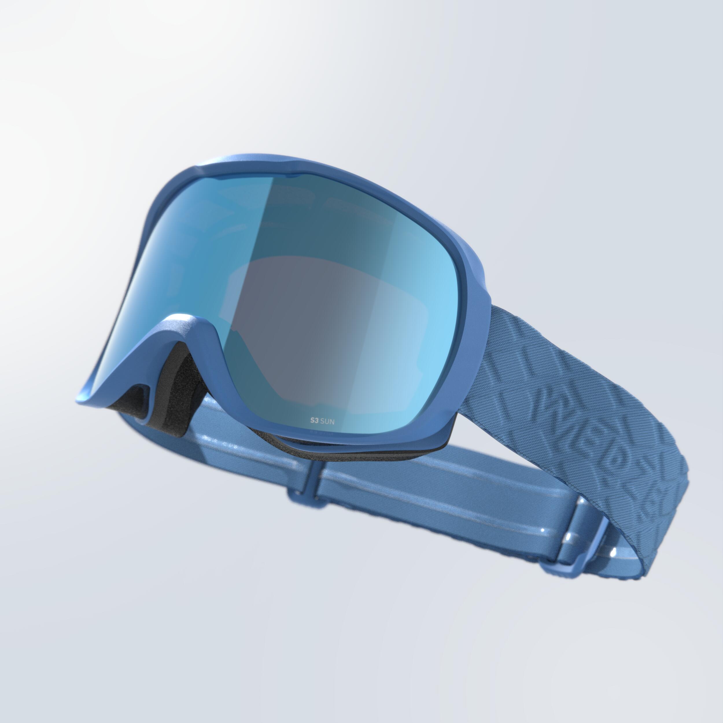 Skidglasögon Soligt Väder - G 500 S3 - Junior/vuxen Blå