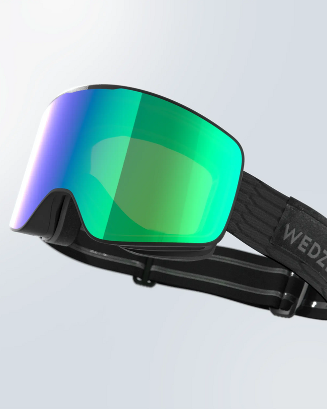 KIDS AND ADULT SKIING AND SNOWBOARDING GOGGLES BAD WEATHER G 500 C HD WEDZE Decathlon
