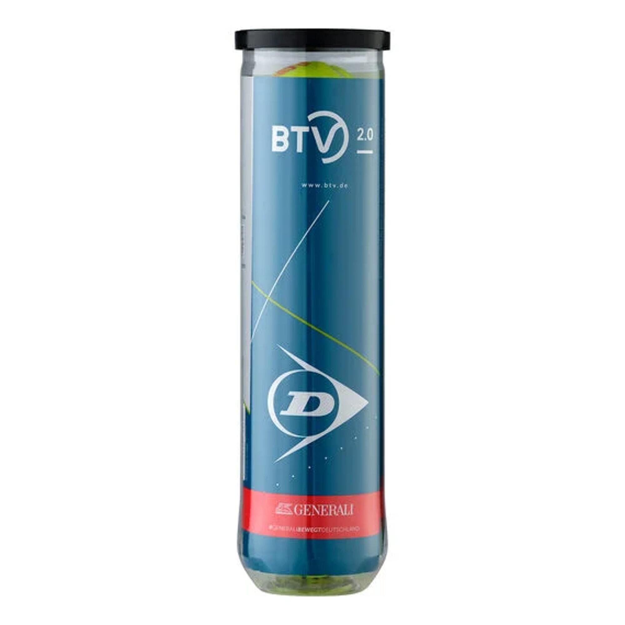 Dunlop BTV 2.0 4er Dose | 00045566180605 Dunlop BTV 2.0 4er Dose | 00045566180605