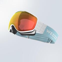 MASQUE DE SKI SNOWBOARD PHOTOCHROMIQUE TOUS TEMPS ENFANT ADULTE- G 900 PH -GRIS