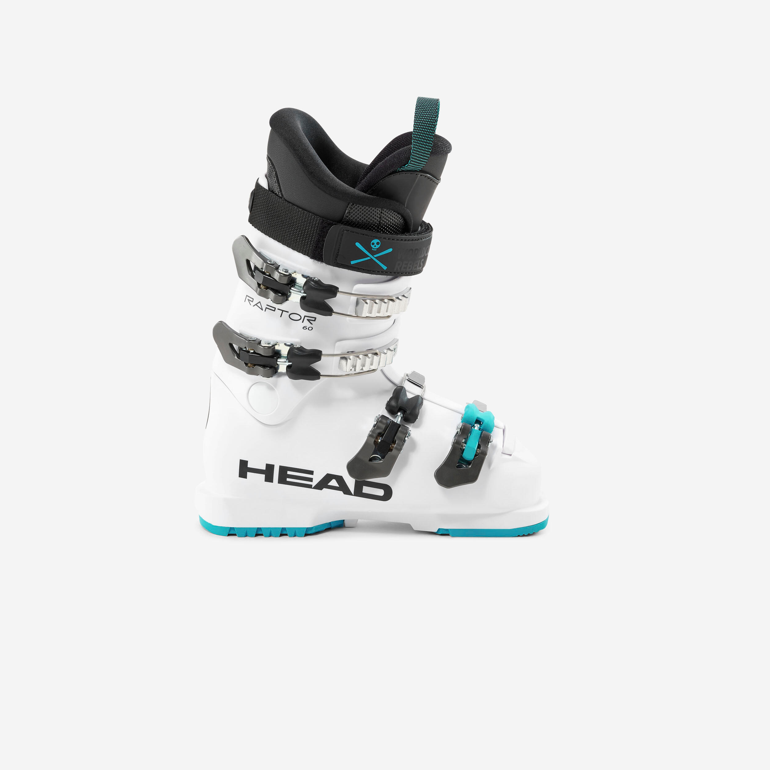 ΠΑΙΔΙΚΕΣ ΜΠΟΤΕΣ ΣΚΙ - HEAD RAPTOR 60 - ΛΕΥΚΟ - Decathlon