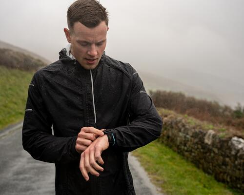 Hardlopen in de regen