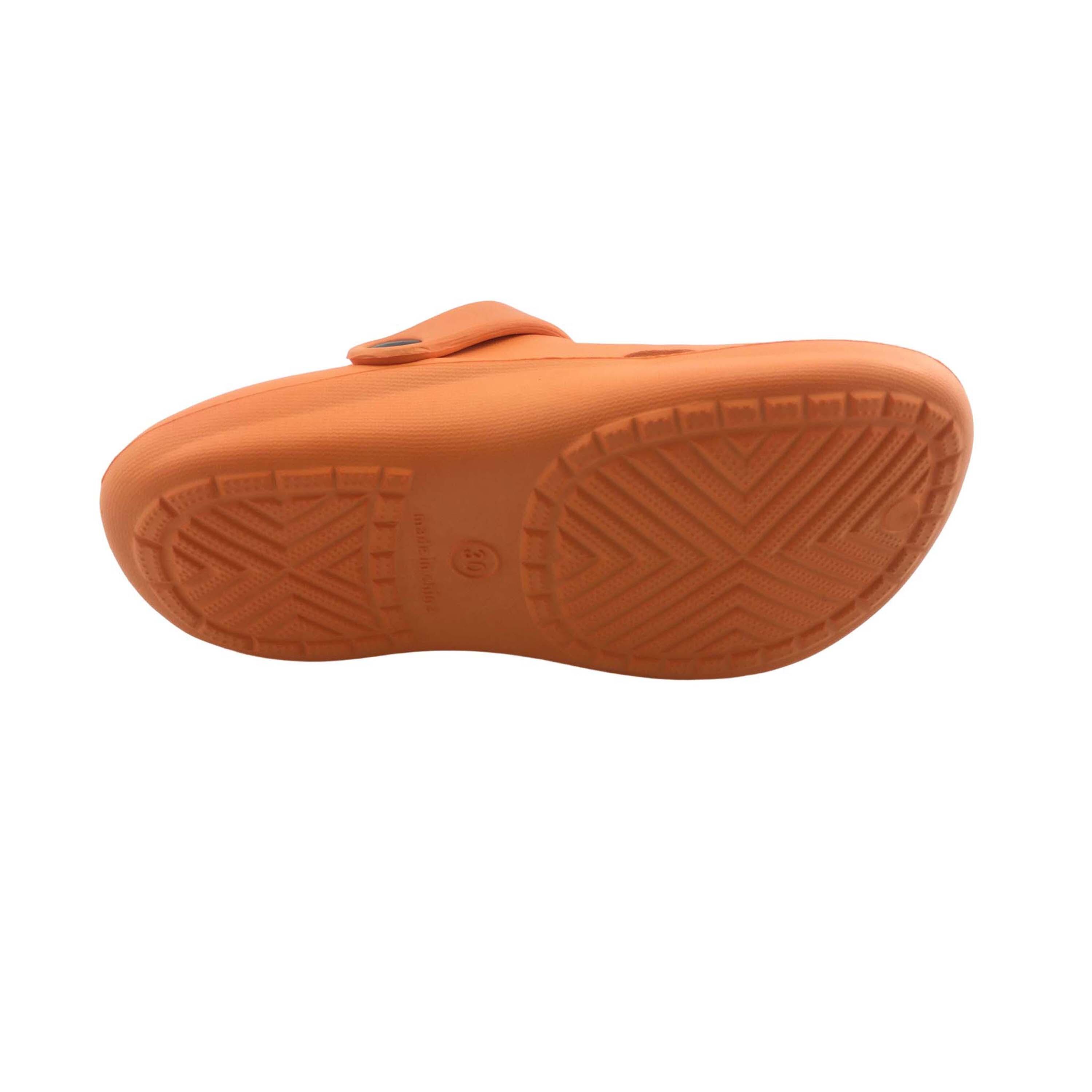 Zueco playa Junior eva naranja 7/7