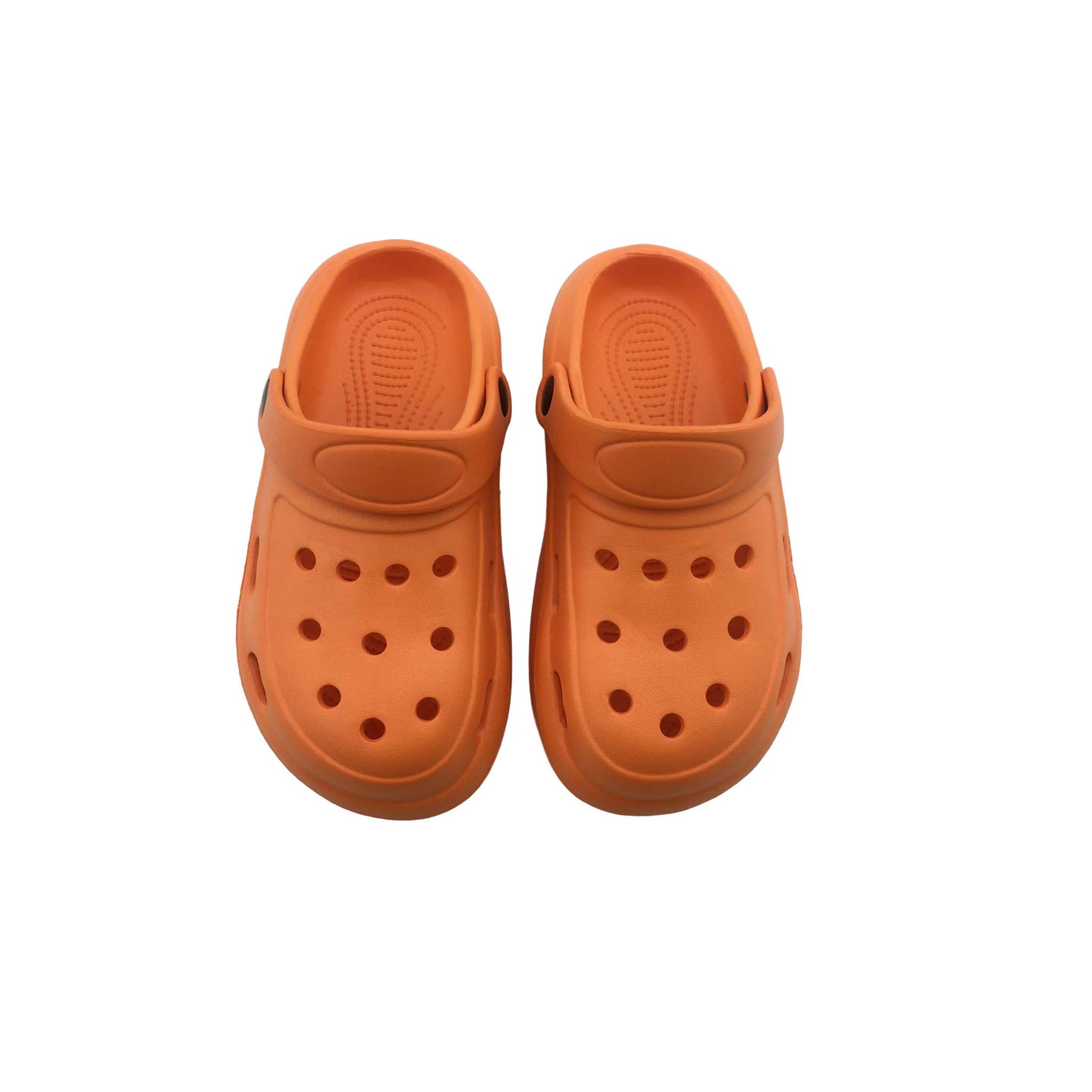 Zueco playa Junior eva naranja 3/7