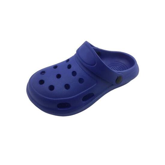 Zueco playa Junior eva azul