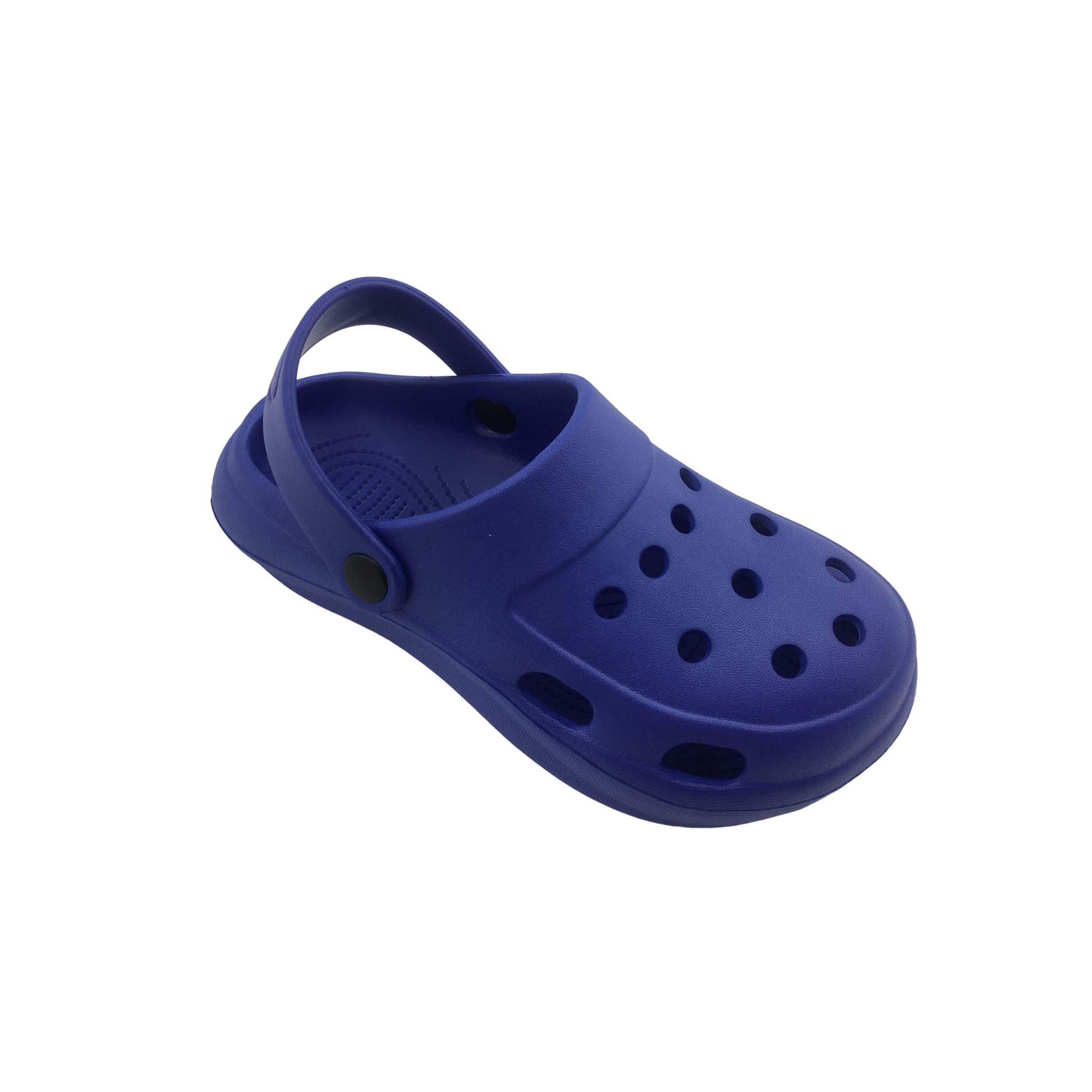 Zueco playa Junior eva azul 4/7