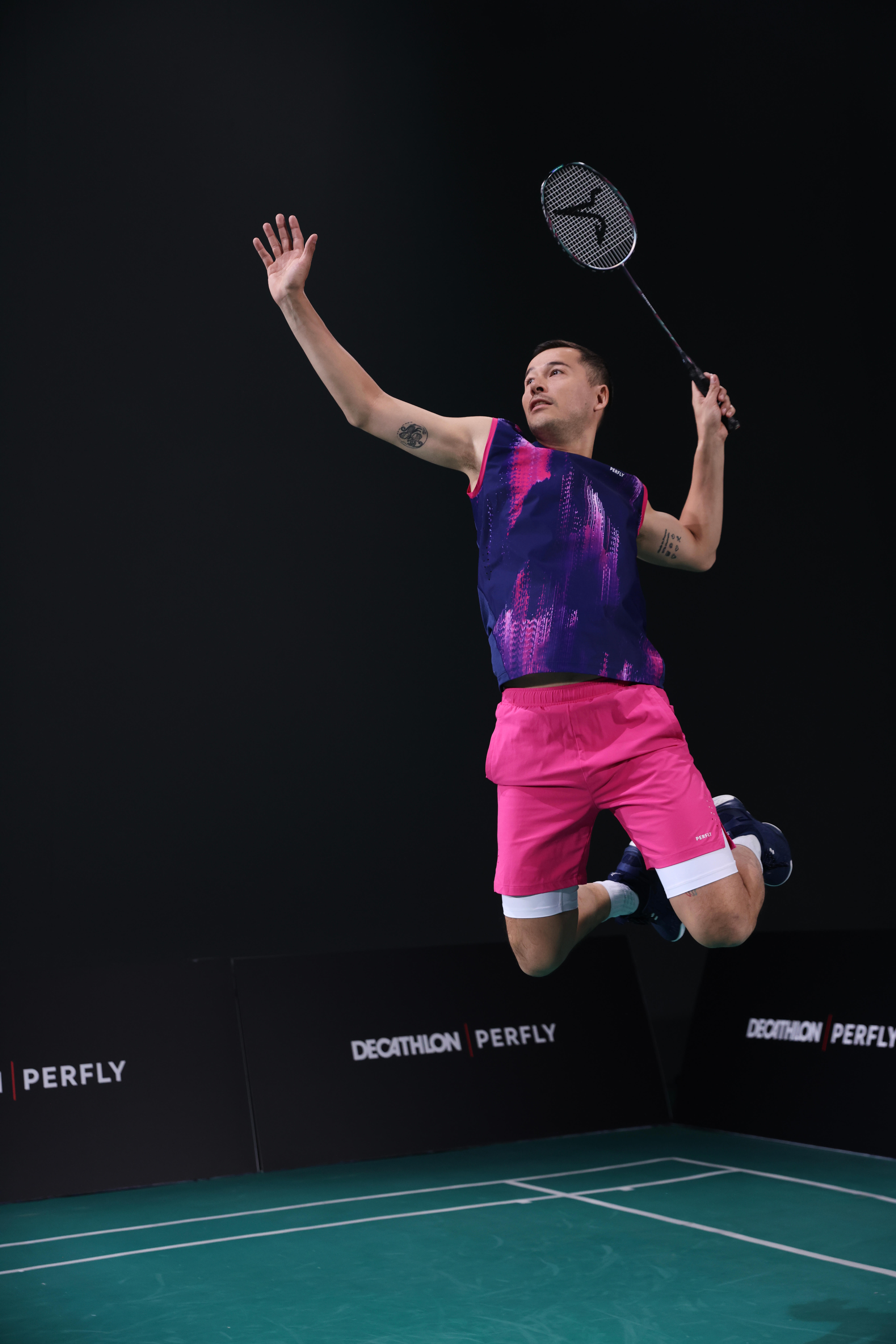 Men's Badminton Shoes - BS Perform 990 Pro Blue - PERFLY
