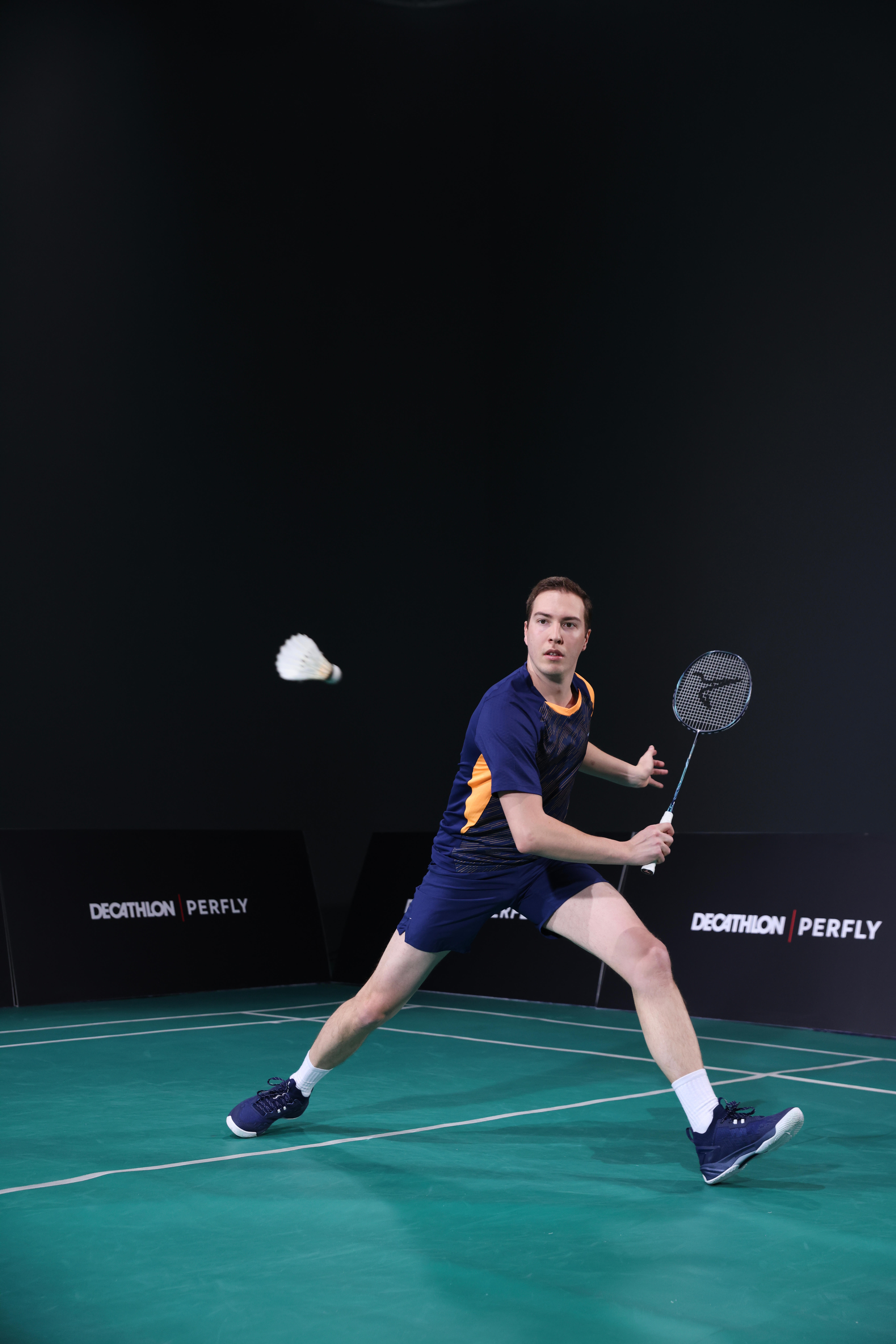 Men's Badminton Shoes - BS Perform 990 Pro Blue - PERFLY