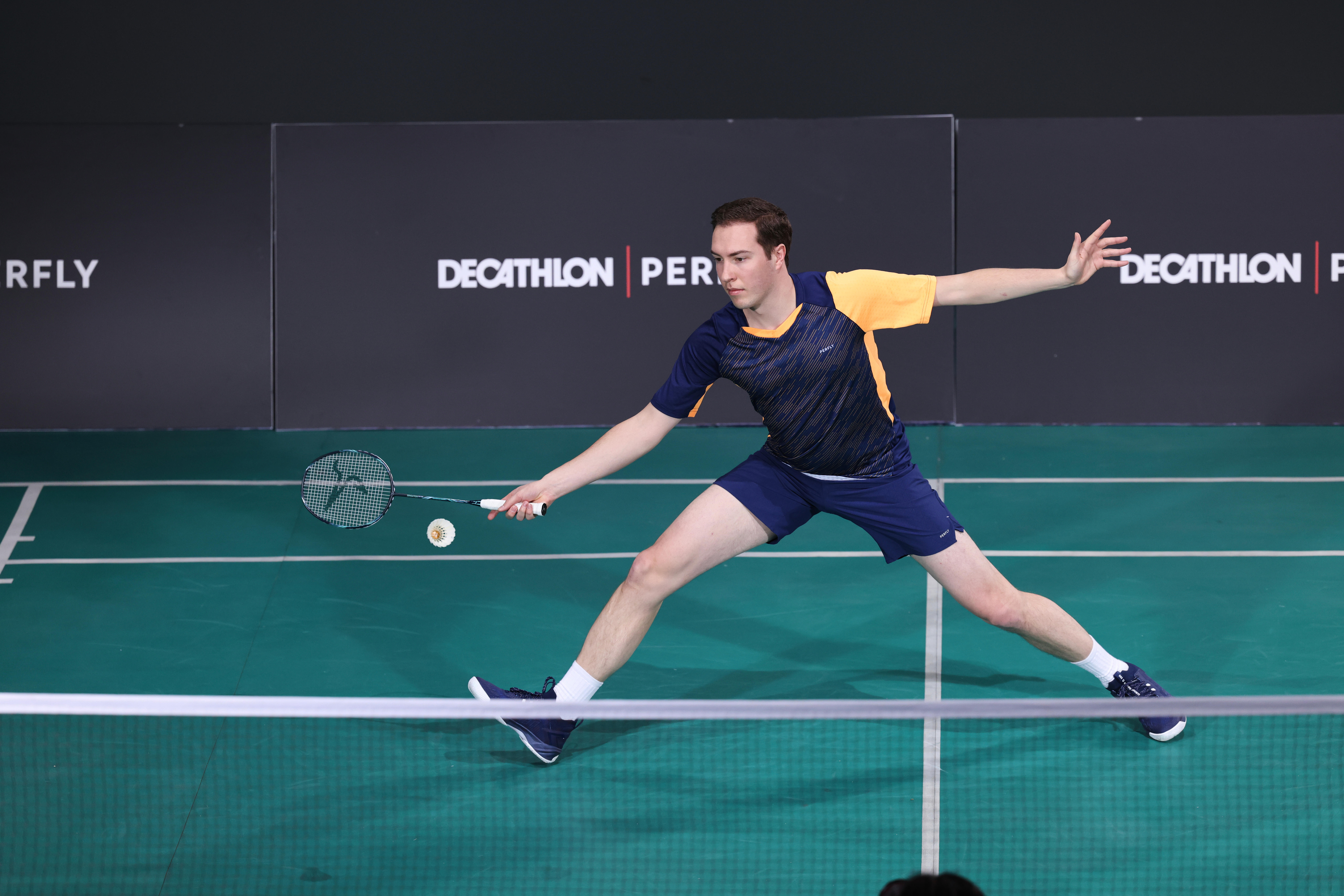 Men's Badminton Shoes - BS Perform 990 Pro Blue - PERFLY