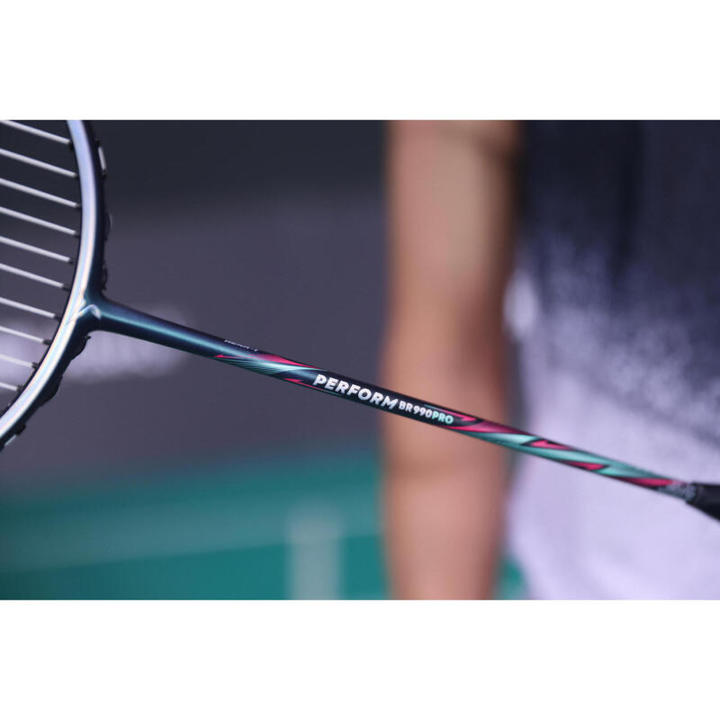 BADMINTON ADULT RACKET BR PERFORM 990 PRO PURPLE UNSTRUNG