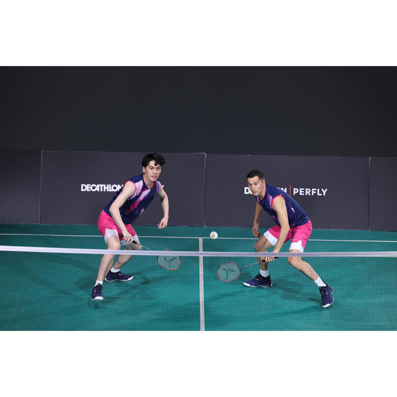 Încălțăminte Badminton BS990 Perform Pro Bleumarin Bărbați 