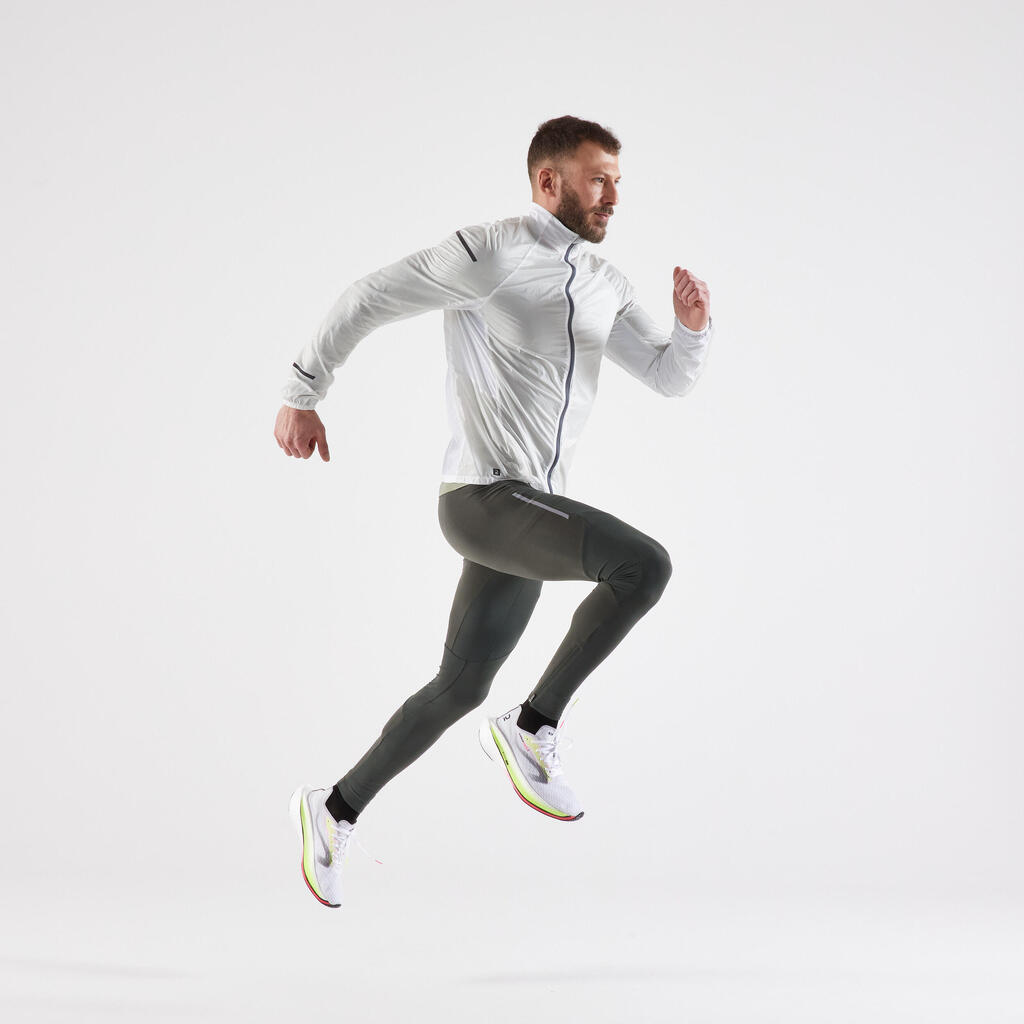 Men's Windproof Jacket KIPRUN WIND JACKET - WHITE