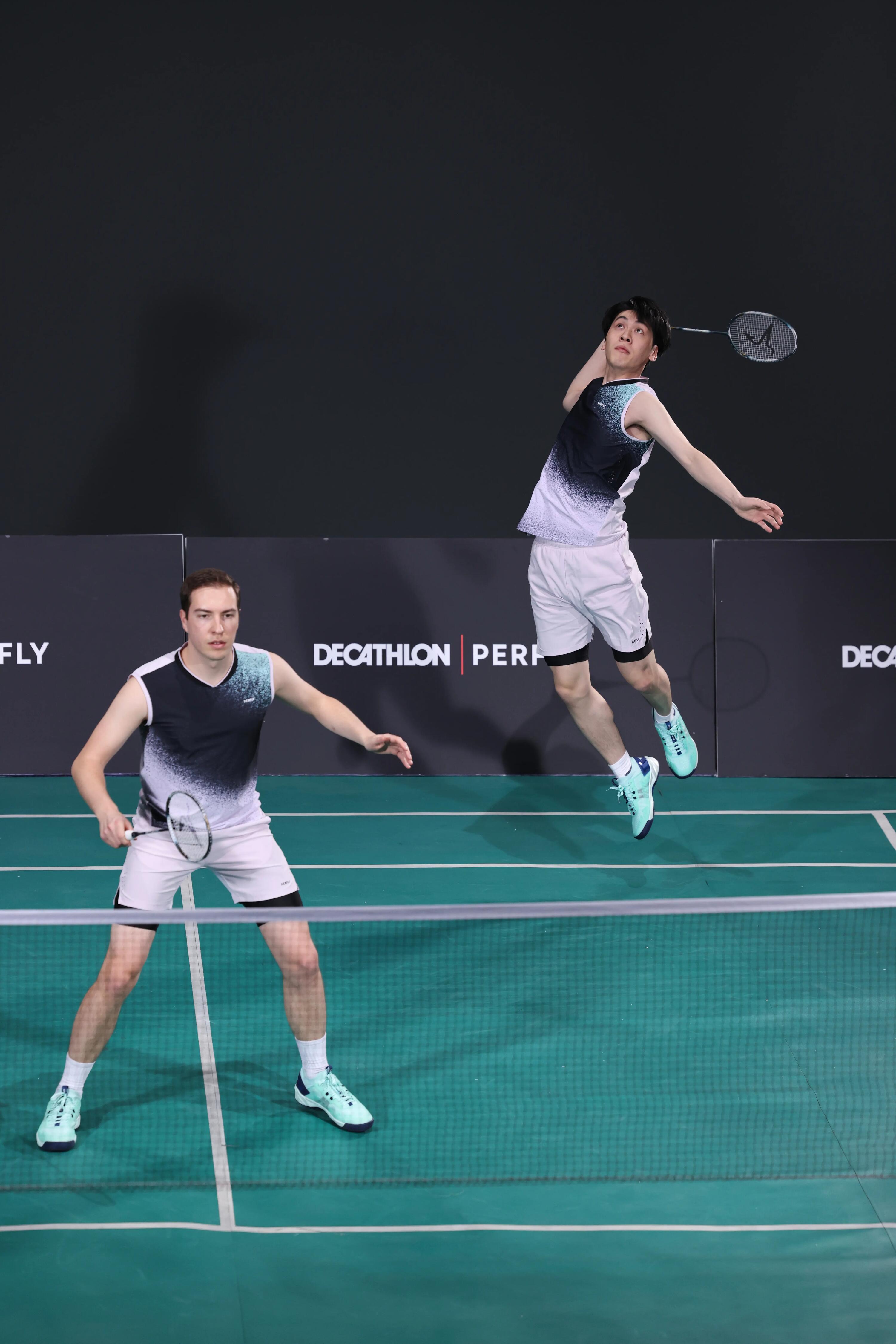 Men's badminton shoes bs perform 990 turquoise 28/34