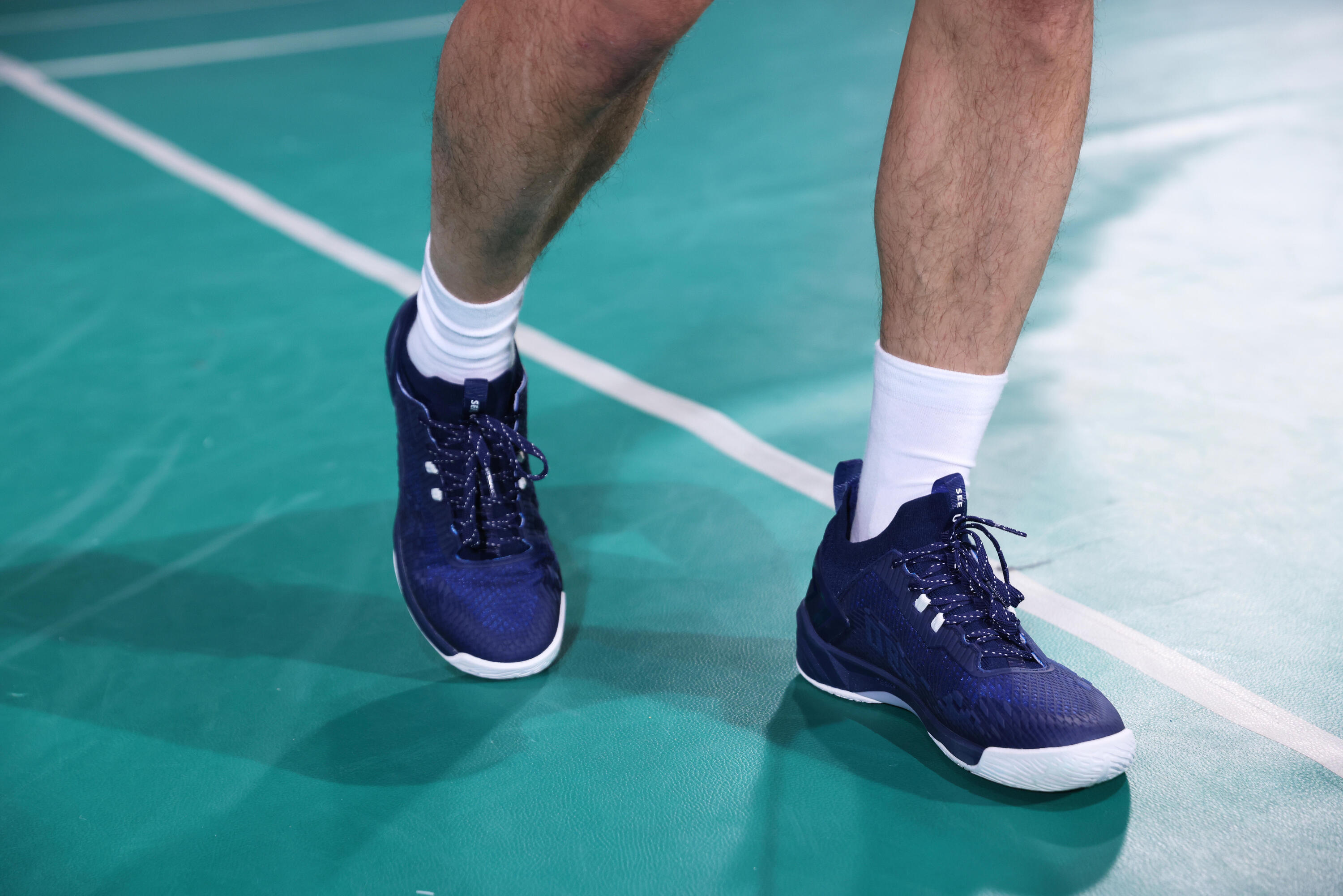 Chaussures de Badminton pour Homme BS Perform 990 Pro - Bleu Marine 19/36