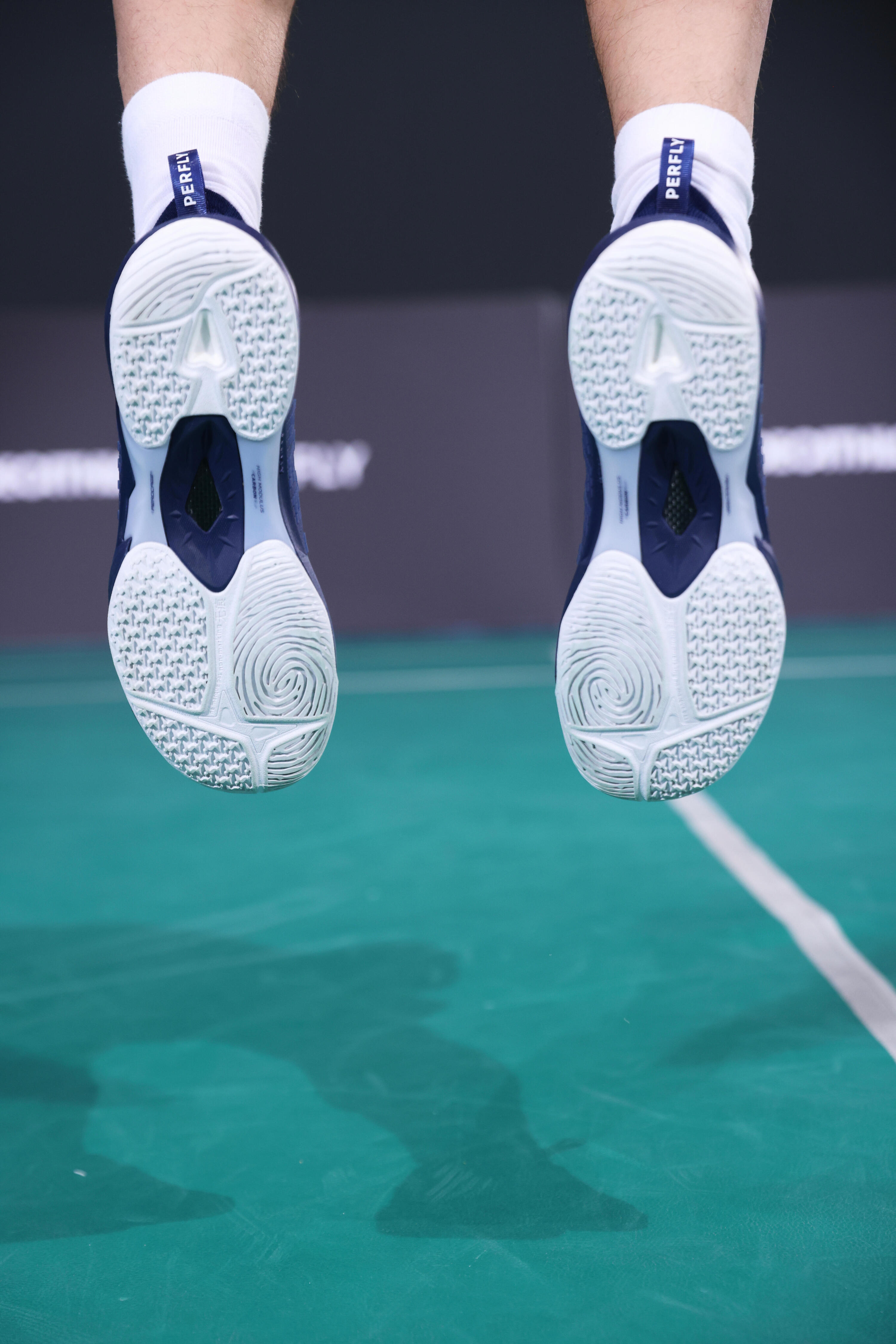 Chaussures de Badminton pour Homme BS Perform 990 Pro - Bleu Marine 18/36