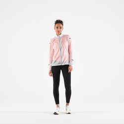 Γυναικείο Αντιανεμικό Μπουφάν για τρέξιμο KIPRUN WIND - Λευκό